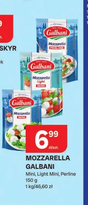 Ser Mozzarella Galbani Mini promocja w Chorten