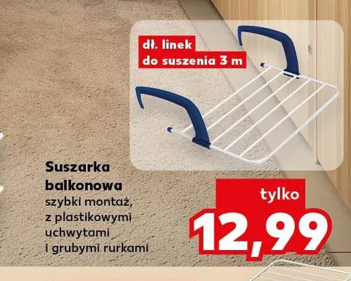 Suszarka balkonowa promocja w Kaufland