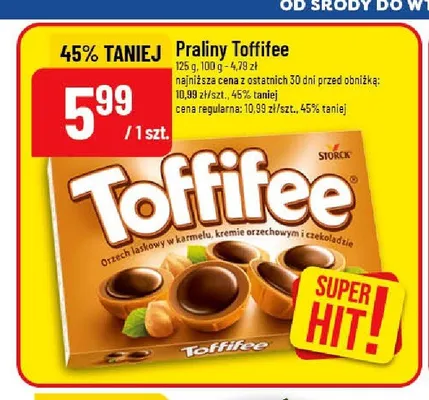 Praliny Toffifee promocja w POLOmarket