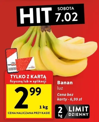 Banan luz promocja w Intermarche
