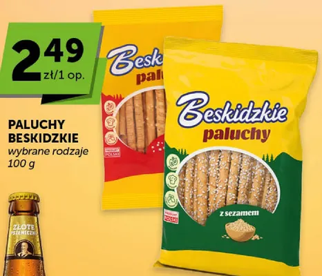 Paluszki wybrane rodzaje promocja w Groszek