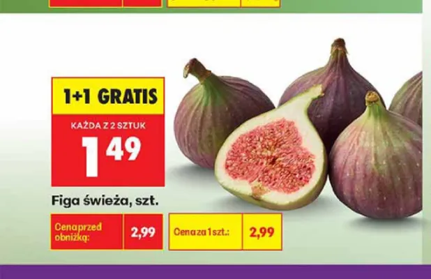 Figa świeża promocja w Biedronka