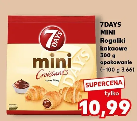 Mini rogaliki kakaowe 300g promocja w Kaufland