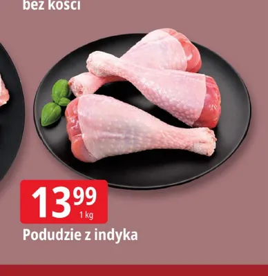 Podudzie z indyka promocja w Leclerc
