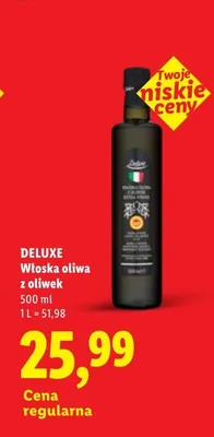 Włoska oliwa z oliwek Deluxe promocja w Lidl