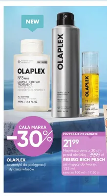Kuracja do włosów No. 3 Plus Complete Repair Treatment Olaplex promocja w Super-Pharm