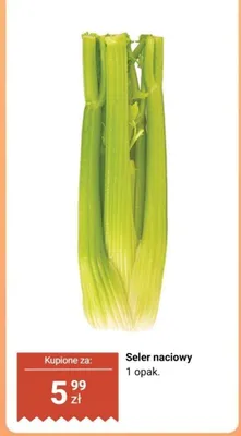 Seler naciowy promocja w Biedronka