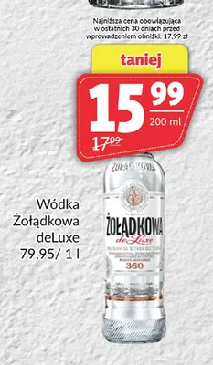 Wódka Żołądkowa deLuxe promocja w Prim Market