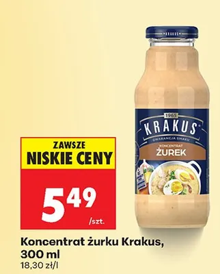 Koncentrat żurku promocja w Biedronka