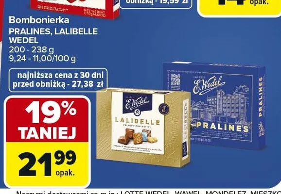 Praliny Pralines promocja w Carrefour Market