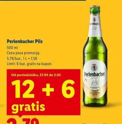 Piwo Perlenbacher Pils promocja