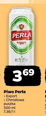 Piwo Perła Chmielowa promocja w Netto