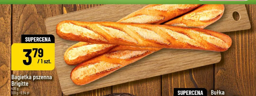 Bagietka pszenna Brigitte promocja w POLOmarket