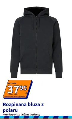 Rozpinana bluza z polaru promocja w Action