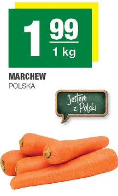 Marchew polska promocja w SPAR