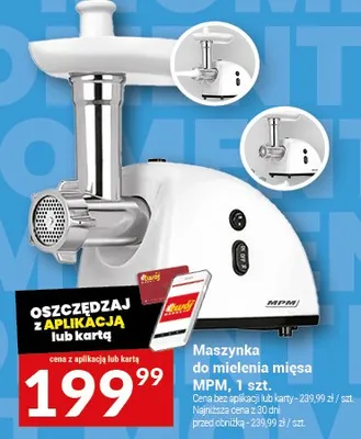 Maszynka do mielenia mięsa promocja w Twój Market