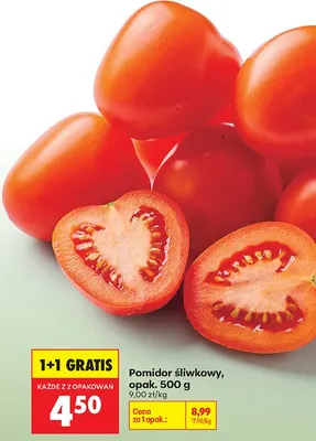Pomidor śliwkowy promocja w Biedronka