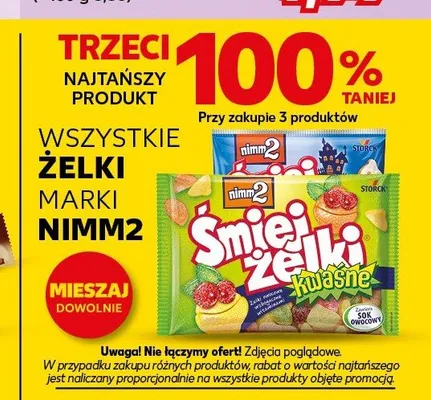 Żelki marki nimm2 promocja w Kaufland