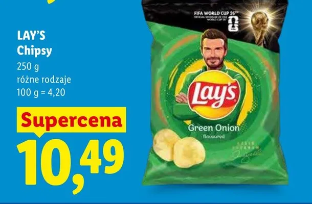 Chipsy ziemniaczane Lay's promocja w Lidl