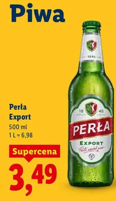 Piwo Export promocja w Lidl
