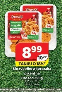 Skrzydełka z kurczaka pikantne Drosed promocja w Delfin
