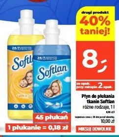 Płyn do płukania tkanin Softlan Vanilla & Orchid promocja w Dealz