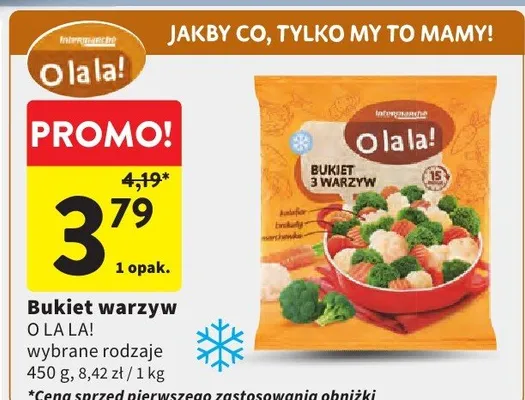 Bukiet warzyw wybrane rodzaje promocja w Intermarche