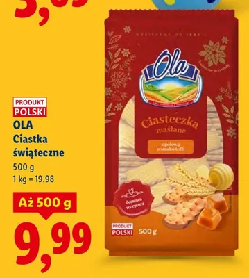 Ciastka świąteczne promocja w Lidl