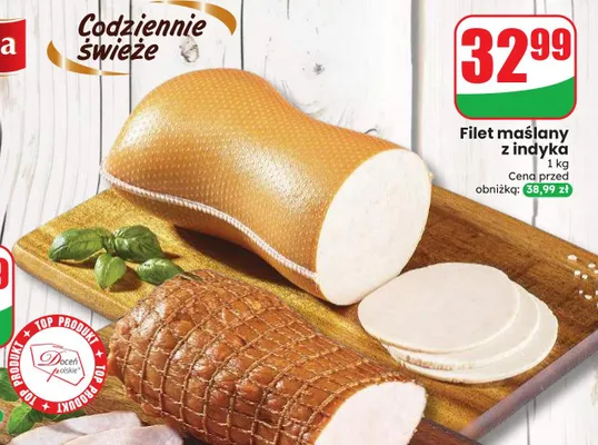 Filet maślany z indyka Agro Rydzyna promocja w Dino