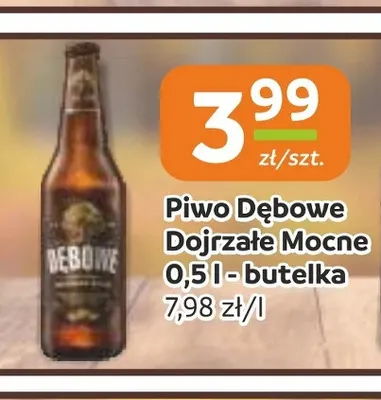 Piwo Dębowe Dojrzałe Mocne promocja w Gama