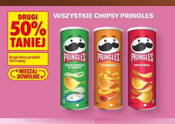 Chipsy Pringles Original promocja w Biedronka
