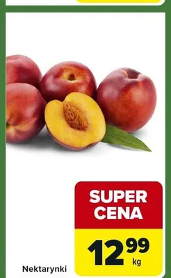 Nektarynki promocja w Carrefour Express