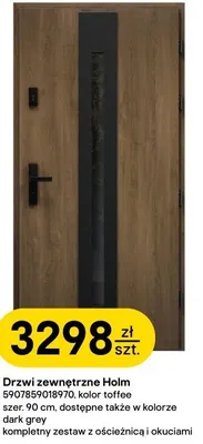 Drzwi zewnętrzne Holm 5907859019870 promocja w Castorama