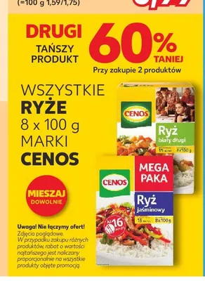 Ryż jaśminowy Cenos promocja w Kaufland