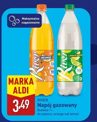 Napój gazowany lemon promocja w Aldi