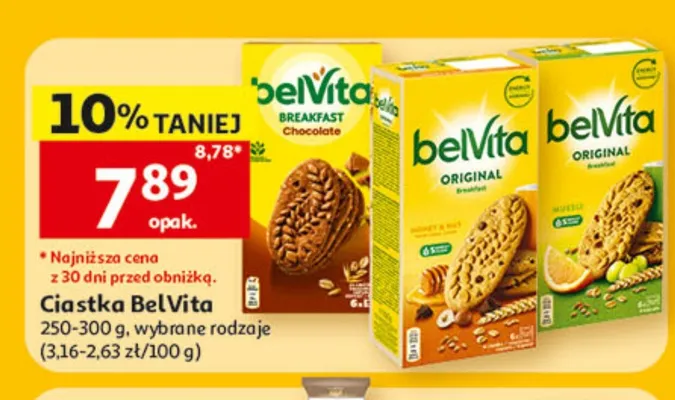 Ciastka BelVita promocja w Auchan
