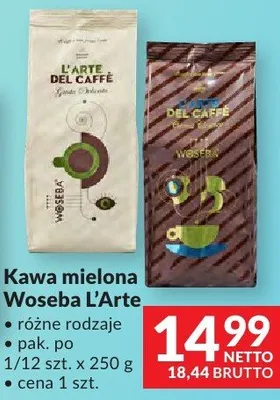 Kawa mielona Woseba L'Arte promocja w Makro