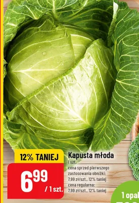 Kapusta młoda promocja w POLOmarket