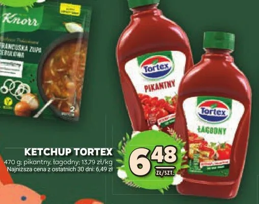 Ketchup pikantny, łagodny promocja w Stokrotka