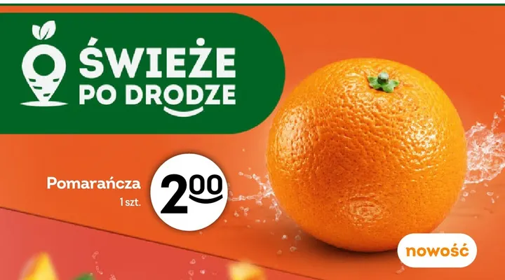 Pomarańcza promocja w Żabka
