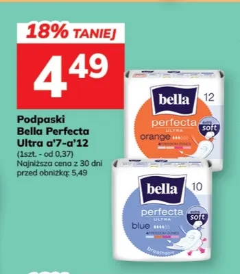 Podpaski Bella Perfecta Ultra Orange promocja w Hitpol