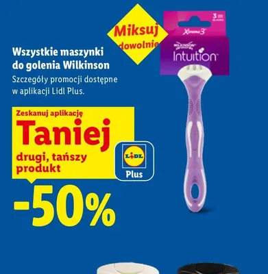 Maszynki do golenia Wilkinson promocja w Lidl