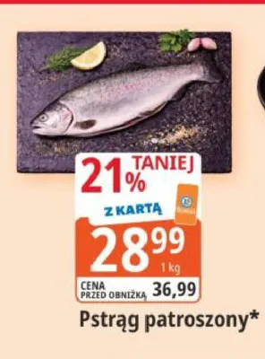 Pstrąg patrosony promocja w Leclerc