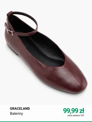 Baleriny Graceland promocja w Deichmann