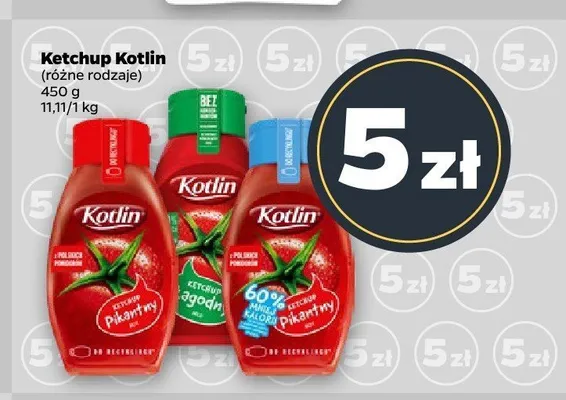 Ketchup Kotlin Pikantny promocja w Netto