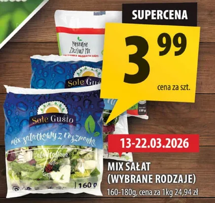 Mix sałat (wybrane rodzaje) promocja w Arhelan
