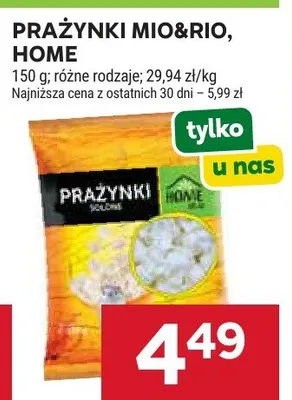 Prażynki mio&rio, home promocja w Stokrotka
