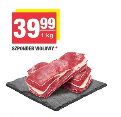 Szponder wołowy promocja w SPAR