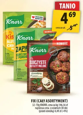 Fix (cały asortyment) promocja w Arhelan