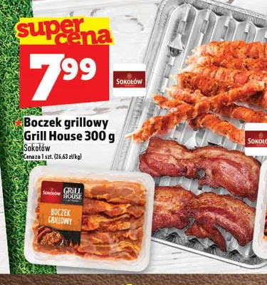Boczek grillowy Grill House Sokołów promocja w TOPAZ